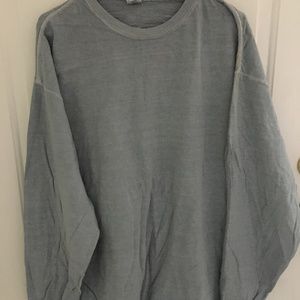 NEW Bundle Of 2 MENS LONG SLEEVE BLUE T-SHIRTS Cotton Soft Stretchy Both Size 2X